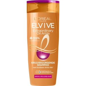 Elvive Shampoo - Krul Verzorging - Geel - Amla Olie
