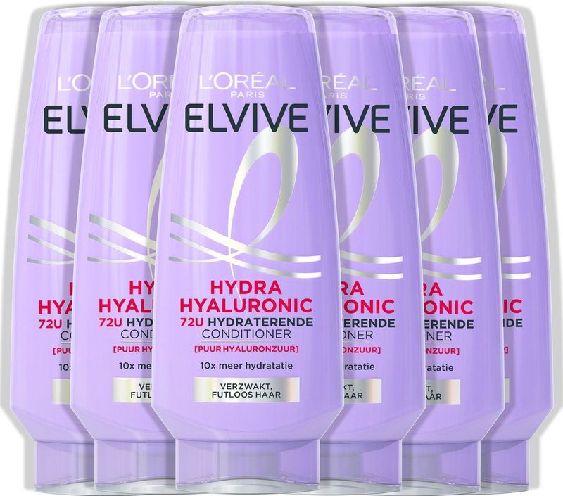L'Oréal Paris - Elvive Hydra Hyaluronic - Conditioner - 250ml - Gerecycled Plastic