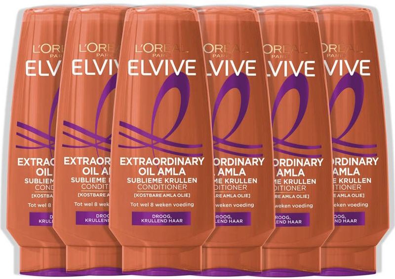 L'Oréal Paris - Elvive Extraordinary Oil Amla - Conditioner - Voor Droog Krullend Haar