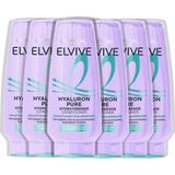 L'Oréal Paris - Elvive Hyaluron Pure Conditioner - 6x 200 ml