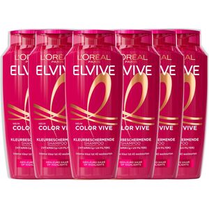 6x L'Oréal Elvive Color Vive Shampoo 250 ml