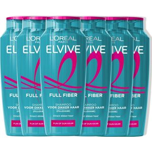 L'Oréal Paris - Elvive Full Fiber - Shampoo - Voor Fijn Haar - Versterkt Volume