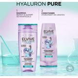 L'Oréal - Elvive Hyaluron Pure - Shampoo - 250 ml - Voor Vette Hoofdhuid