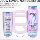 L'Oréal - Elvive Hyaluron Pure - Shampoo - 250 ml - Voor Vette Hoofdhuid