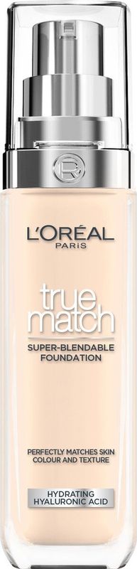 L’Oréal Paris - True Match - Natuurlijk Dekkende Foundation - 0D/W - 30 ml - Vegan