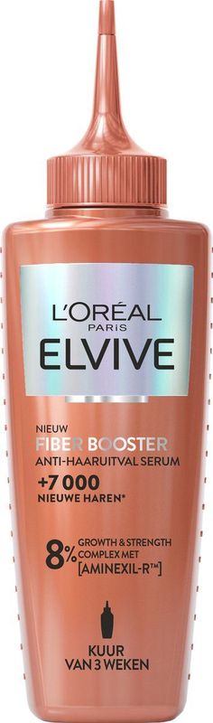 L’Oréal Paris - Elvive Fiber Booster - Haargroeimiddel - Anti-Haaruitval - 6 weken kuur