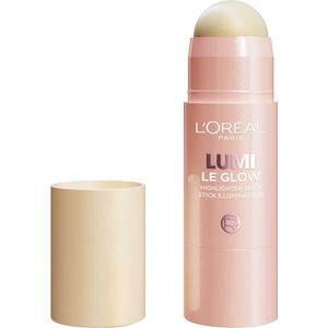 L’Oréal Paris Lumi Le Glow 635 Golden Couture Highlighter Stick - Satijnen finish - Compact formaat voor onderweg