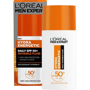 L'Oreal Paris - Men Expert - Hydra Energetic Daily UV Fluid - SPF50+ - 50ml