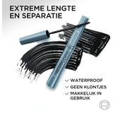 L’Oréal Paris - Telescopic Mascara - Waterproof - Zwart - 8ml