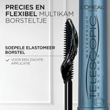 L’Oréal Paris - Telescopic Mascara - Waterproof - Zwart - 8ml