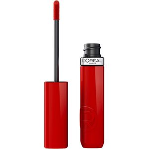 L'Oréal Paris - Infaillible Laque Resistance - Lippenstift - Rood - Lak Glans Finish