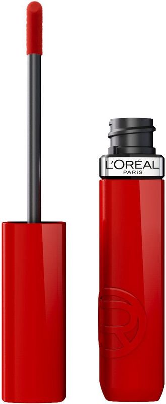 L'Oréal Paris - Infaillible Laque Resistance - Lippenstift - Rood - Lak Glans Finish