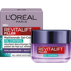 L'Oréal Paris - Revitalift Filler - Matterende Gelcrème - Hyaluronzuur - 50ml