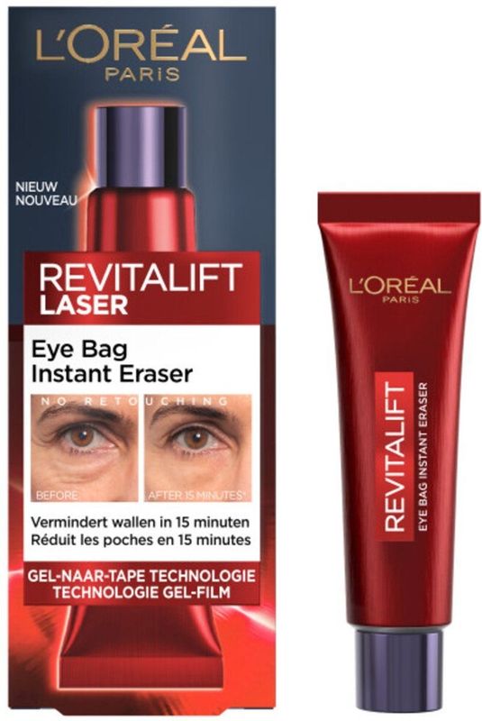 L'Oréal Paris - Revitalift Laser Instant Eye Bag Eraser - Oogcrème - 15ml