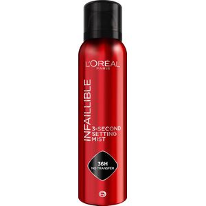 L'Oréal Paris - Infaillible 3-Second Setting Mist - Setting Spray - Jumbo Formaat - 150 ml