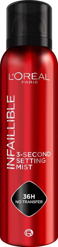 L'Oréal Paris - Infaillible 3-Second Setting Mist - Setting Spray - Jumbo Formaat - 150 ml