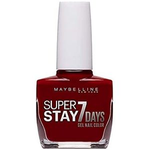 Maybelline New York - SuperStay 7 Days Nagellak - 06 Deep Red - Rood - Parelmoer Nagellak
