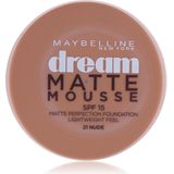 Maybelline Dream Matte Foundation 21 Nude 18 ml