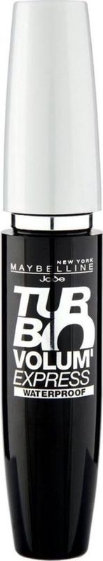 Maybelline New York Volum' Express Turbo Boost Mascara, zeer zwart, waterbestendig, 8,5 ml