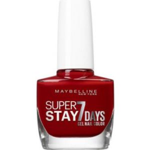 3x Maybelline SuperStay 7 Days Nagellak 06 Deep Red