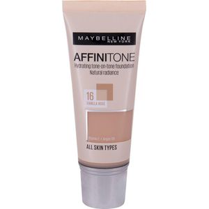 Maybelline Affinitone Unifying Foundation Cream (16 Vanilla Rose) - Natuurlijke dekking voor een gezonde teint