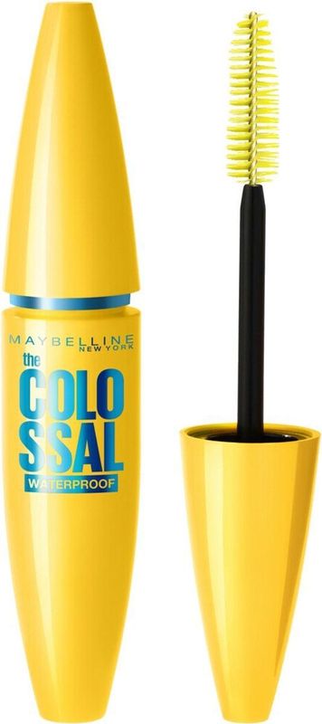 3x Maybelline Volum' Express Colossal Mascara Waterproof Glam Black