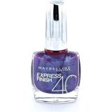 Maybelline Express Finish Nagellak - 250 Deep Violet