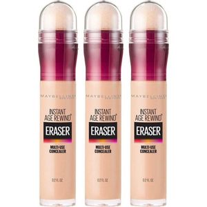 Maybelline New York - Instant Anti Age Eraser - Voordeelverpakking - 3 Stuks