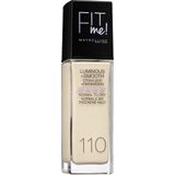 Maybelline New York Make-up teint Foundation Fit Me! Liquid Make-Up No. 110 Porcelain