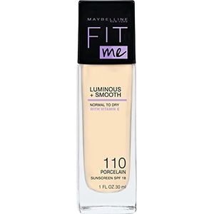 Maybelline New York Make-up teint Foundation Fit Me! Liquid Make-Up No. 110 Porcelain