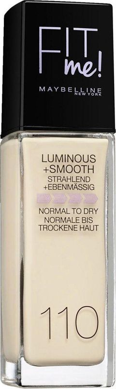 Maybelline New York Make-up teint Foundation Fit Me! Liquid Make-Up No. 110 Porcelain