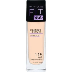 Maybelline New York Make-up teint Foundation Fit Me! Liquid Make-Up No. 115 Ivory