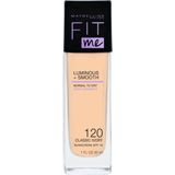 Maybelline Fit Me Liquid Foundation -120 Classic Ivory