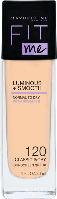 Maybelline Fit Me Liquid Foundation -120 Classic Ivory