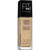 Maybelline New York Make-up teint Foundation Fit Me! Liquid Make-Up No. 220 Natural Beige