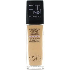 Maybelline New York Make-up teint Foundation Fit Me! Liquid Make-Up No. 220 Natural Beige