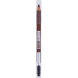 Maybelline New York - Brow Precise Wenkbrauwpotlood - Medium Brown - Bruin - Wenkbrauwpotlood met Stylingborstel
