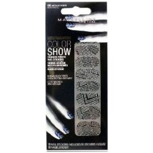 Maybelline Color Show - 06 Heavy Metal - Nagelstickers