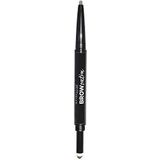 Maybelline - BROW SATIN 001 DARK BLOND - Wenkbrauwpotlood - 2 in 1 - Dubbelpuntig