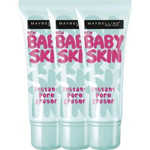 3x Maybelline Baby Skin Instant Pore Eraser Primer Instant Pore Eraser Primer