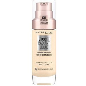 Maybelline New York Dream Radiant Liquid Foundation- 1 Natural Ivory