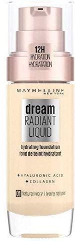 Maybelline New York Dream Radiant Liquid Foundation- 1 Natural Ivory