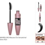 Mascara - Zwart - Vloeibare Formule - Borstel met 6 Maten