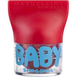 Maybelline BabyLips Balm & Blush 05 Booming Ruby lipbalsem Rood Vrouwen