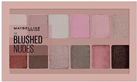 Maybelline New York The Blushed Nudes Palette 12 Kleuren Oogschaduw