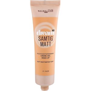 Maybelline Dream Velvety Matte 12H Creme-Gel Make Up Base 21 Nude