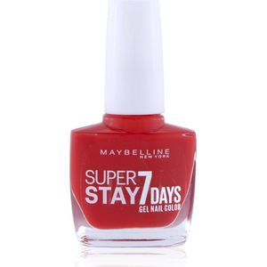 Maybelline New York Professionele nagellak - geltechnologie - Super Stay 7 Days - Kleur: Blood Orange (493)