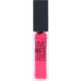 Maybelline - Color Sensational Vivid Matte Liquid - Lippenstift - 20 Coral Courage