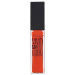 Maybelline Vivid Matte Liquid - 25 Orange Shot - Oranje - Lippenstift