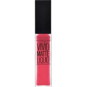 Maybelline Color Sensational Vivid Matte Liquid 20 Coral lippenstift Koraal Mat